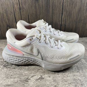 Nike ZoomX Invincible Run Flyknit Men’s Size 10.5 White/Silver CT2228-102